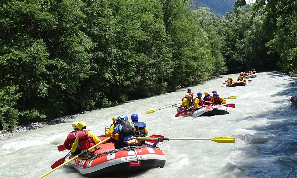 rafting family