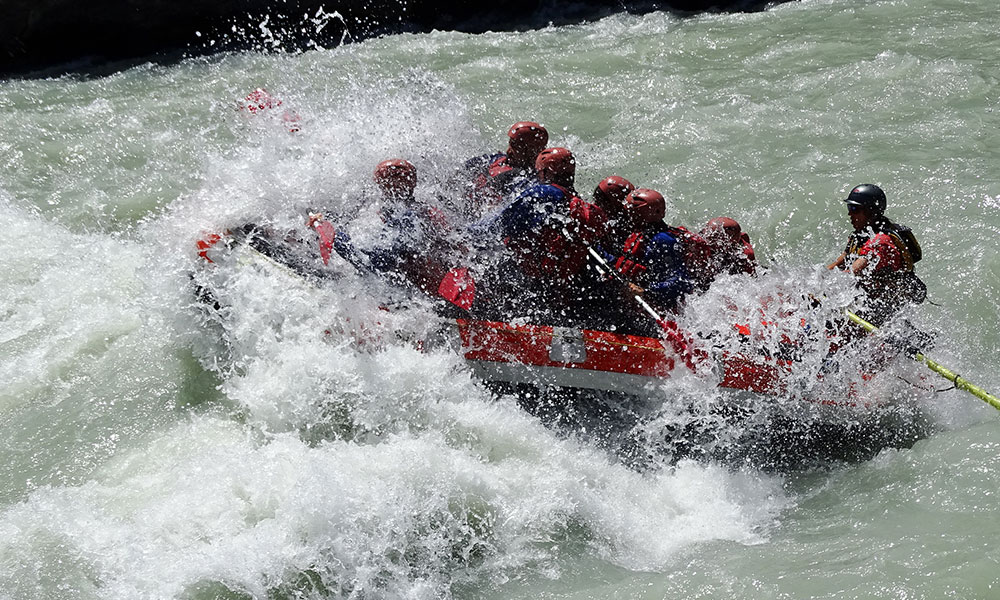 rafting val di sole