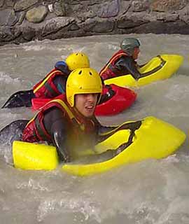 Hydrospeed fiume Dora Baltea